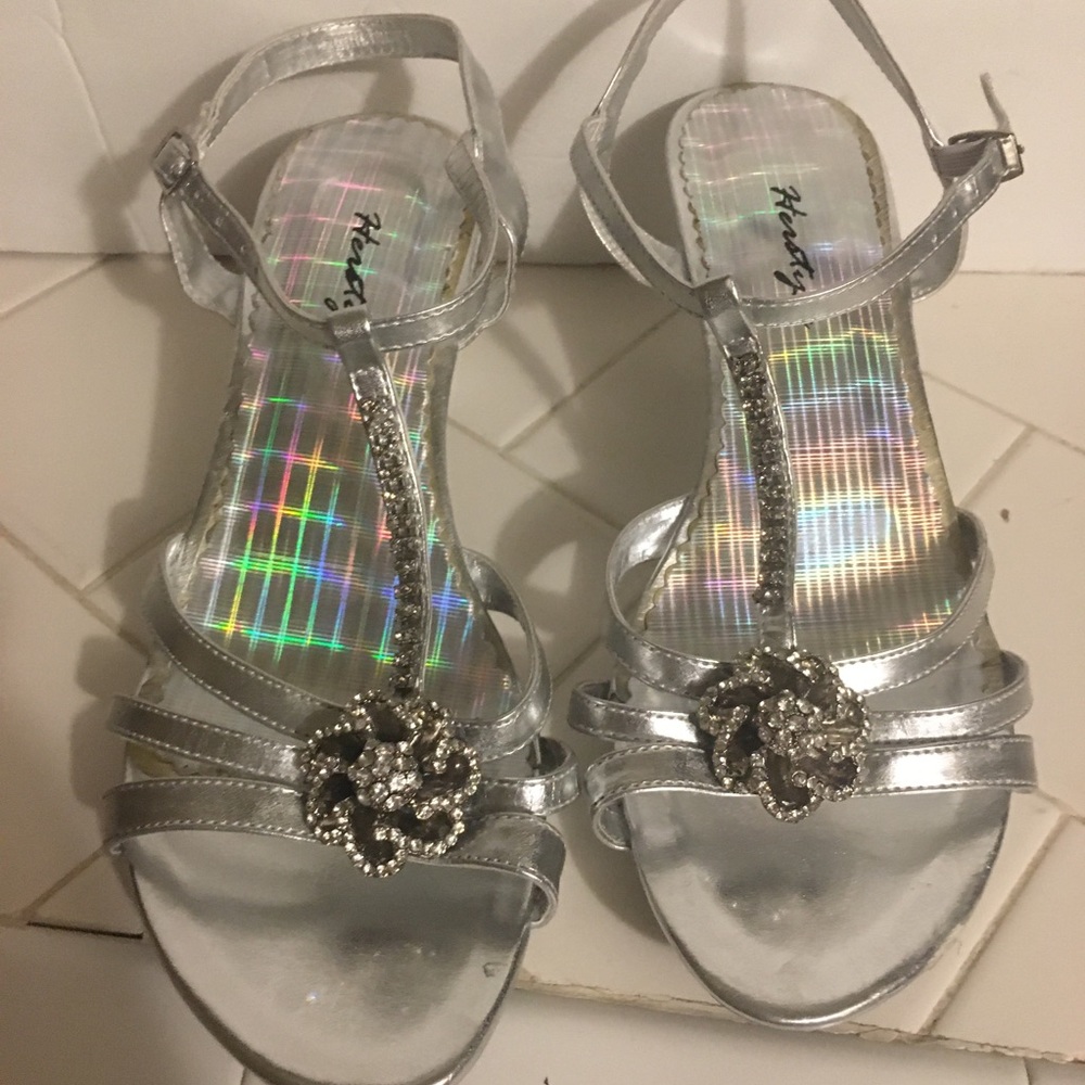 Herstyle Bling Heels Size 10.